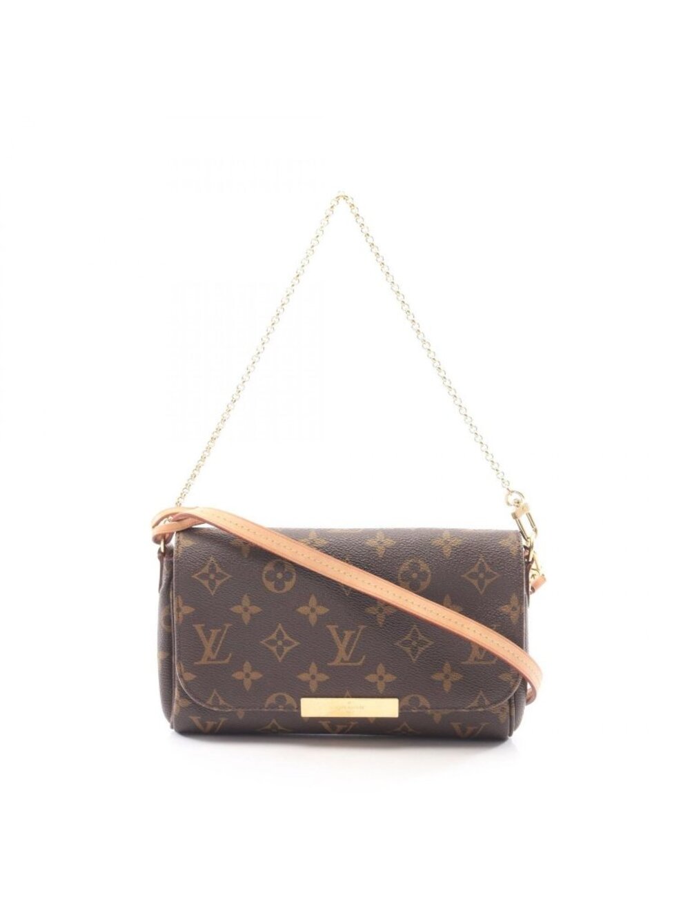 Louis Vuitton Handbag Favorite PM Monogram Leather